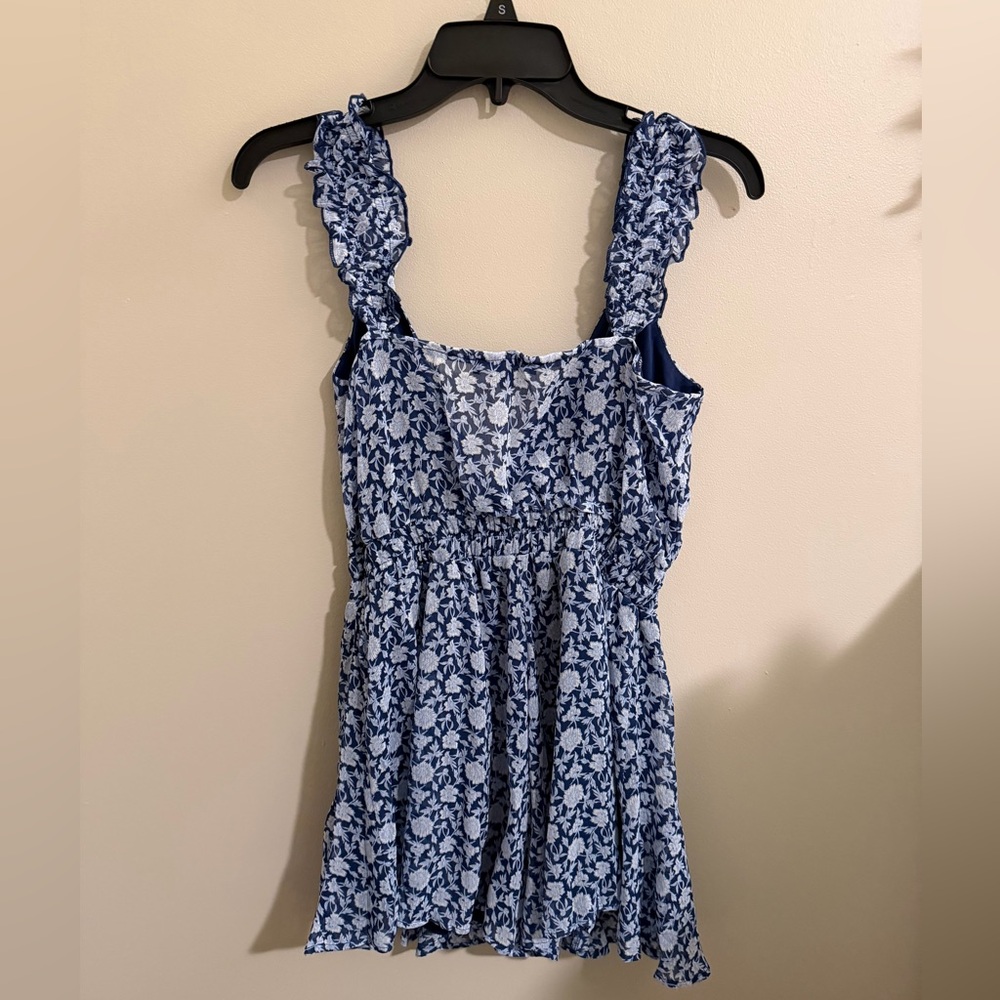 Trixxi Floral Ruffle Romper - Picture 9 of 10